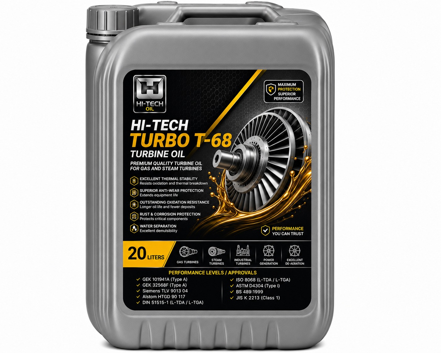 Turbo T-68 Turbine Oil