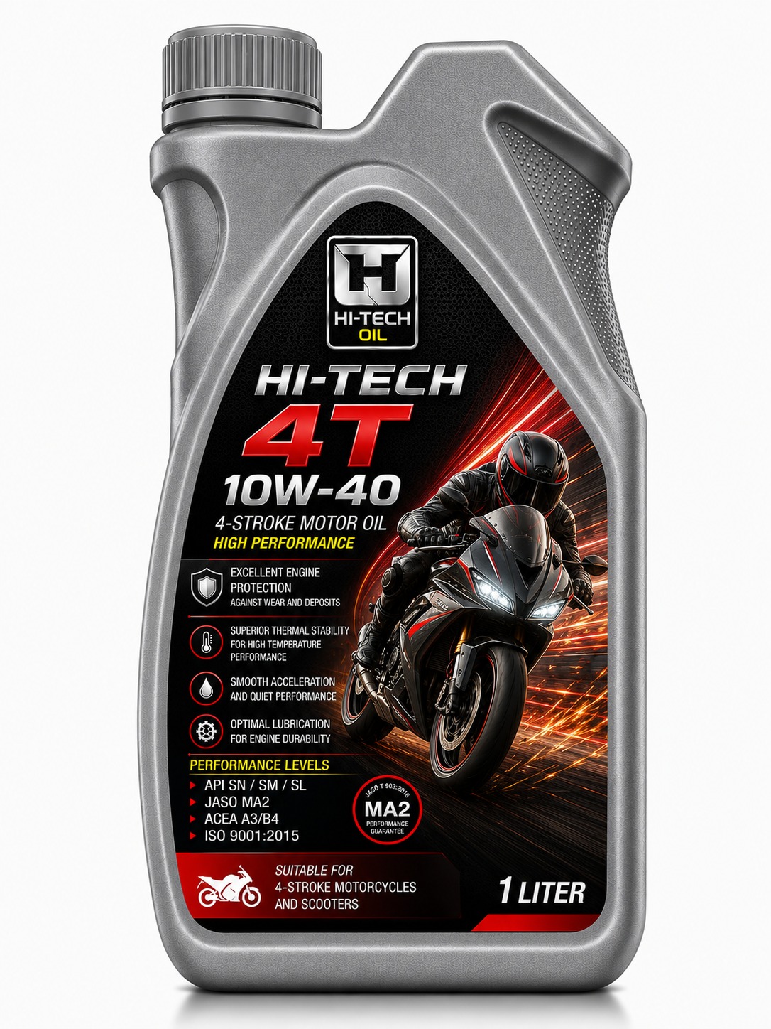4T 10W-40 Motorcycle Oil