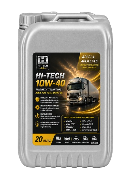 10W-40 Heavy Duty Diesel Oil